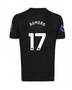 Tottenham Hotspur Cristian Romero #17 Maglia Gara Trasferta Repliche 2025-26 Maniche Corte Tottenham Hotspur Cristian Romero #17 Maglia Gara Trasferta Repliche 2025-26 Maniche Corte
